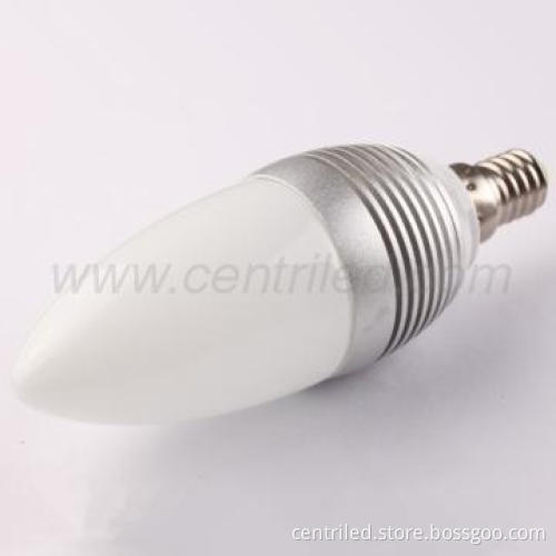 High Brightness E14 3W Candle LED Bulb Lighting